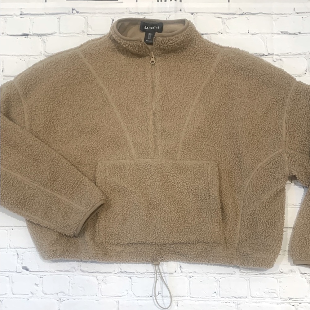 Bailey 44 Teddy Sherpa 1/2 Zip Pullover - Picture 2 of 13